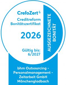 Crefo-Zert Siegel Kunde 2026